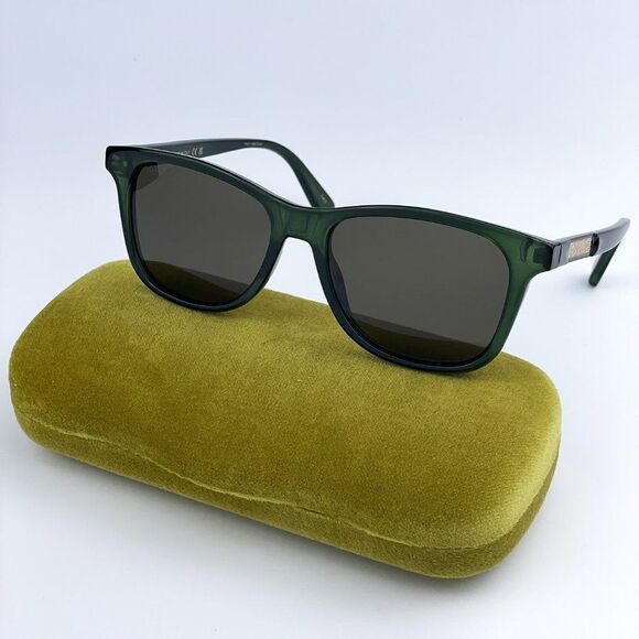 Gucci Other - NEW Gucci GG0936S 003 Green Brown Square Men Sunglasses
